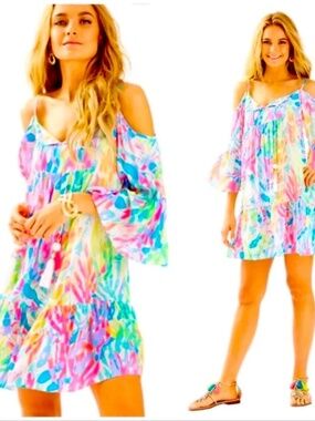 💕Lilly Pulitzer Gorgeous, very hard to find!! Summer Beach Vacay Dress NWOT💕